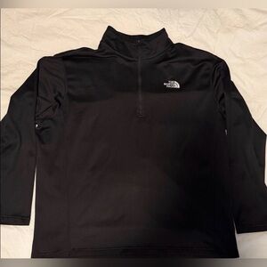 The North Face Black Quarter-Zip Fleece- 3XL